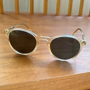 Carolina Lemke men’s Stylish Clear Frame Sunglasses